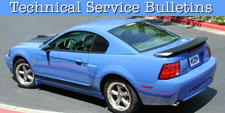 1996 - 2004 Mustang Technical Service Bulletins
