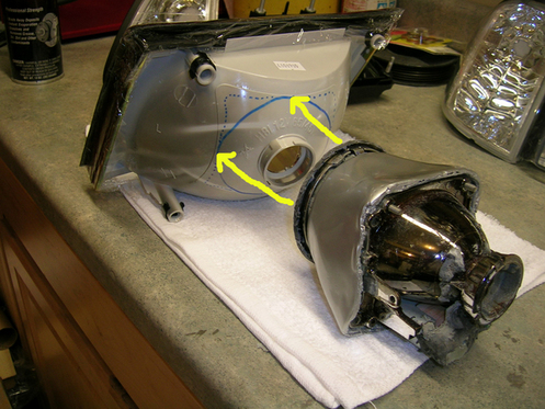 How To Equip Your 87-89 Mustang with HID Headlights - Projection! — photo 13