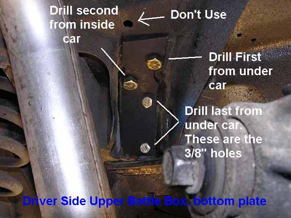 How to install battle boxes on your Mustang — photo 9