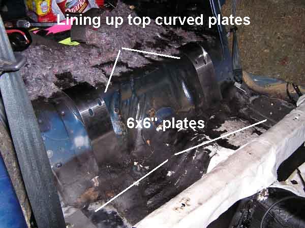 How to install battle boxes on your Mustang — photo 11