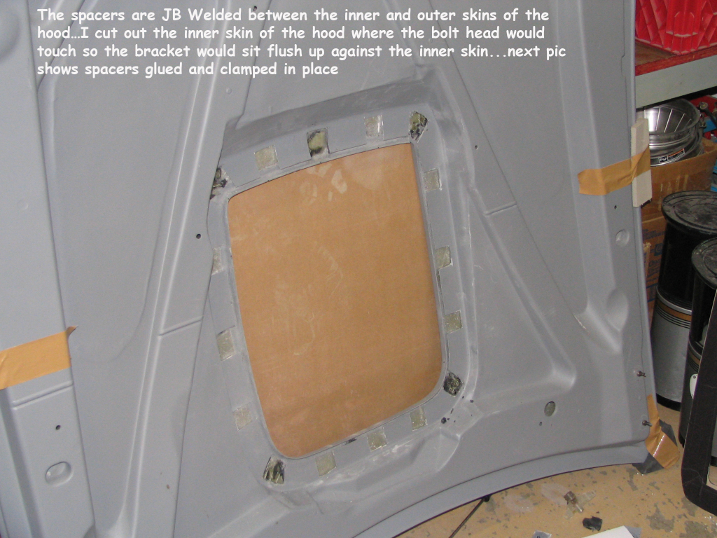 Install a CDC Shaker System on a Mach 1 hood — photo 2