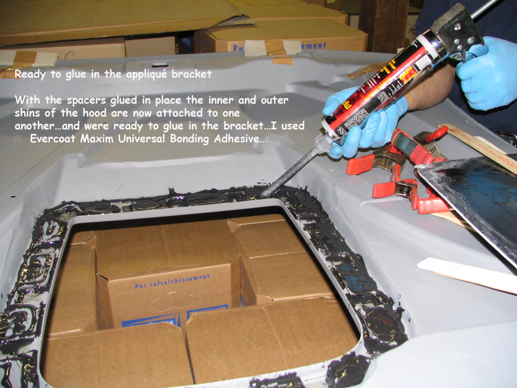 Install a CDC Shaker System on a Mach 1 hood — photo 6