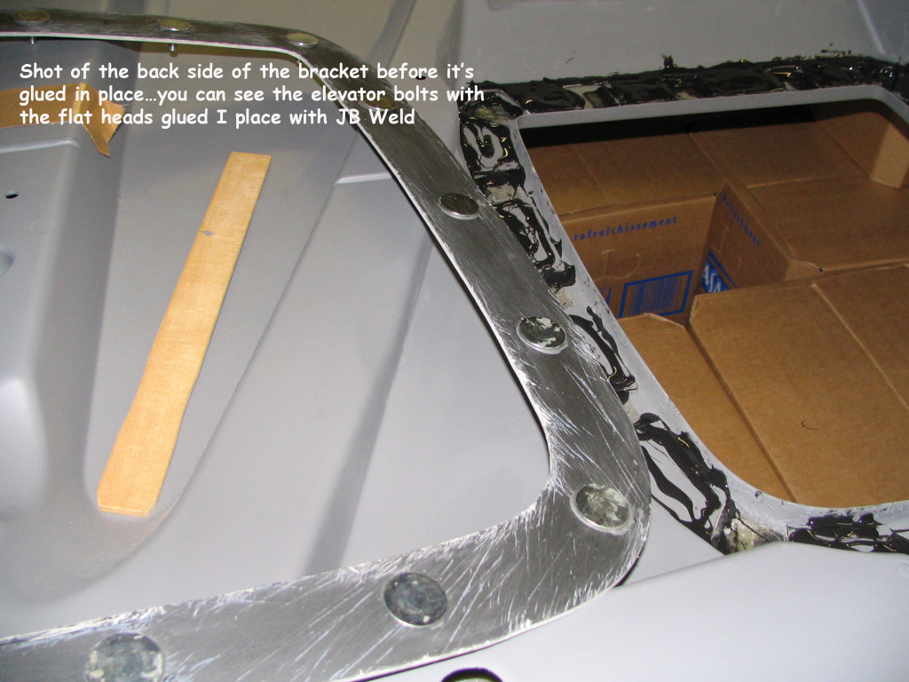 Install a CDC Shaker System on a Mach 1 hood — photo 7