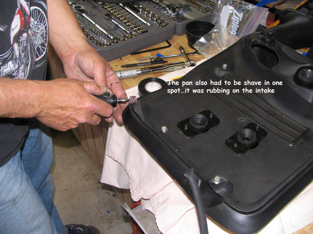 Install a CDC Shaker System on a Mach 1 hood — photo 14