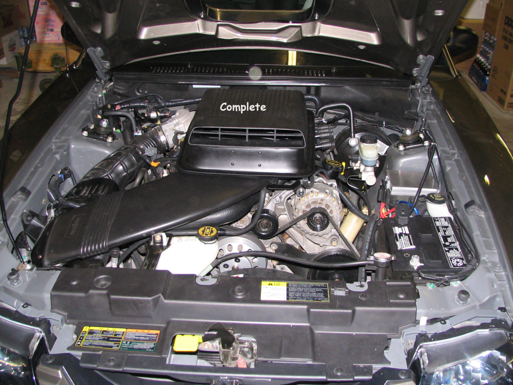 Install a CDC Shaker System on a Mach 1 hood — photo 19