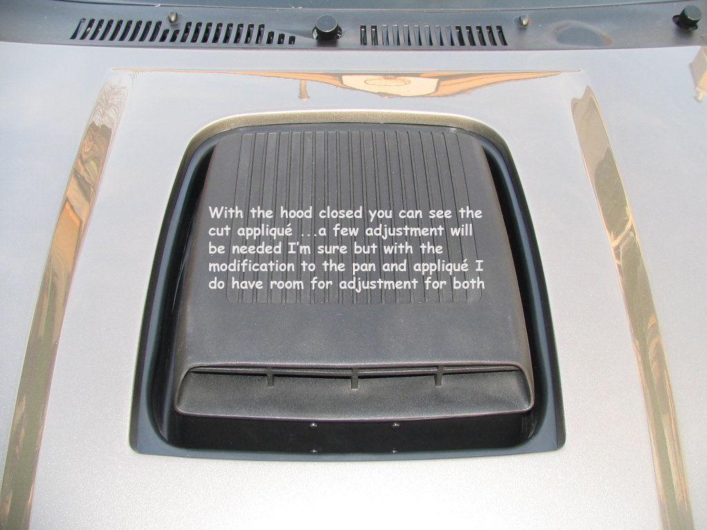 Install a CDC Shaker System on a Mach 1 hood — photo 21