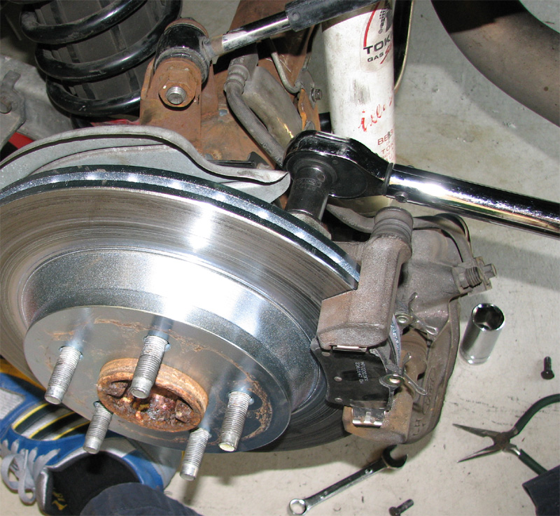 How To Change Rear Brakes on a Mustang — photo 6