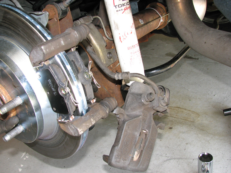 How To Change Rear Brakes on a Mustang — photo 8