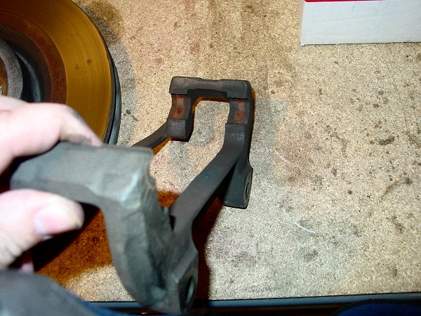 Front Brake Pad Change on Mustang — photo 12