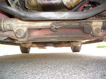 How To Remove Front Swaybar on your Mustang — photo 2