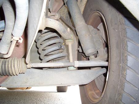 How To Remove Front Swaybar on your Mustang — photo 3