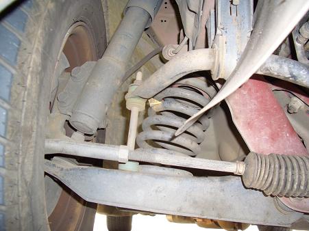 How To Remove Front Swaybar on your Mustang — photo 4