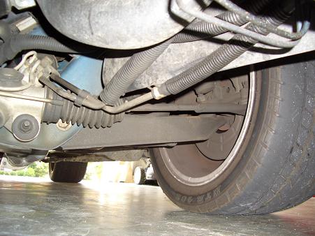 How To Remove Front Swaybar on your Mustang — photo 7