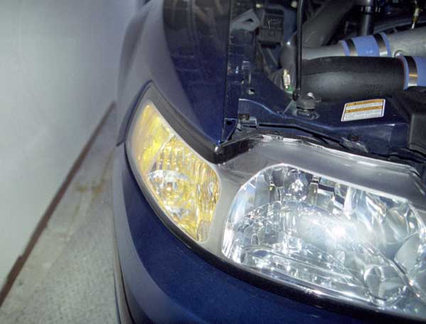 How to make clear corner headlights for your Mustang — photo 1
