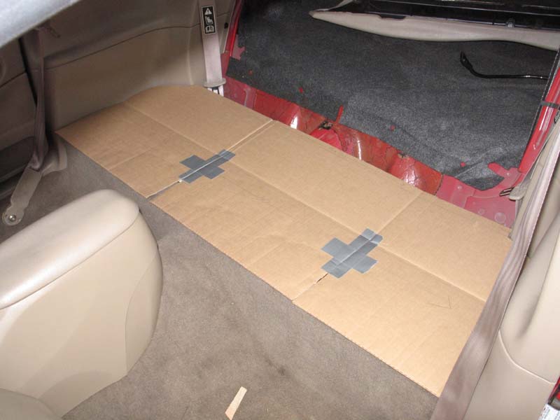 How to make / build a Rear Seat Delete for a Mustang - DIY — photo 5