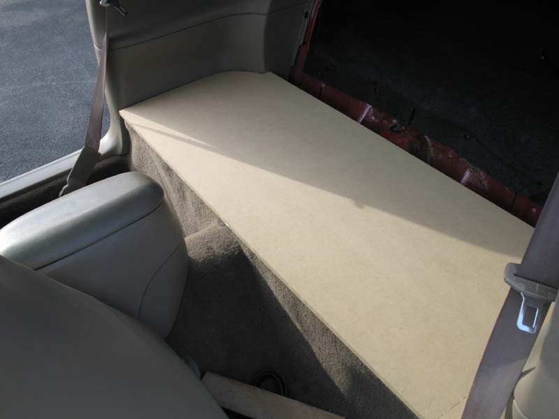 How to make / build a Rear Seat Delete for a Mustang - DIY — photo 6