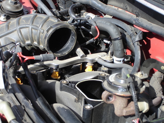 How to Install an Upper Intake Plenum on your Mustang — photo 8