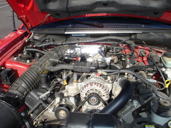 How to Install an Upper Intake Plenum on your Mustang — photo 10