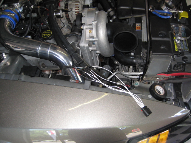 Treadstone Intercooler installed, converted to Blow-Thru MAF and Kenne Bell BAP — photo 4