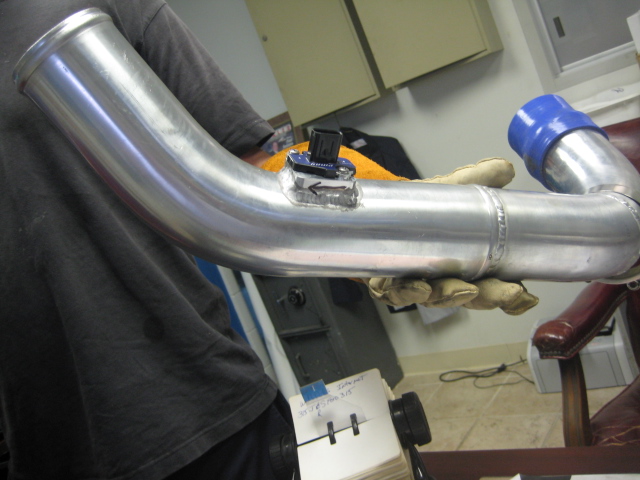 Treadstone Intercooler installed, converted to Blow-Thru MAF and Kenne Bell BAP — photo 13