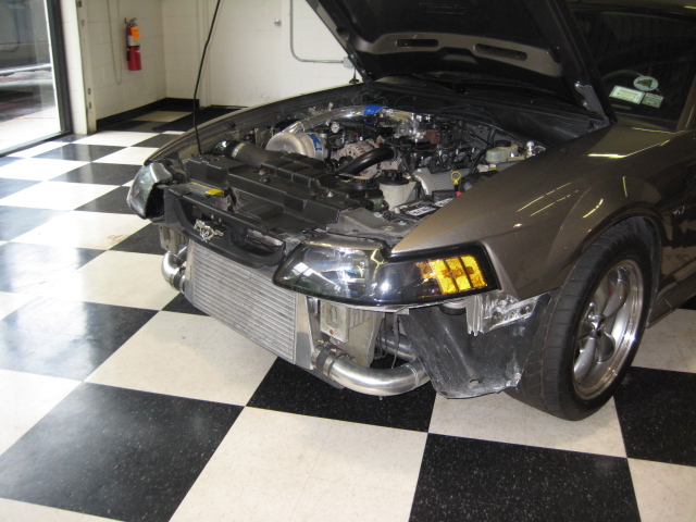 Treadstone Intercooler installed, converted to Blow-Thru MAF and Kenne Bell BAP — photo 20