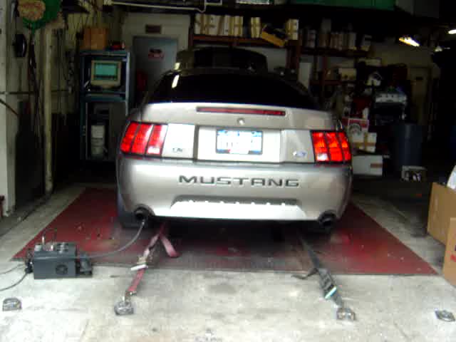 On the dyno at Mustang Magic — video thumbnail